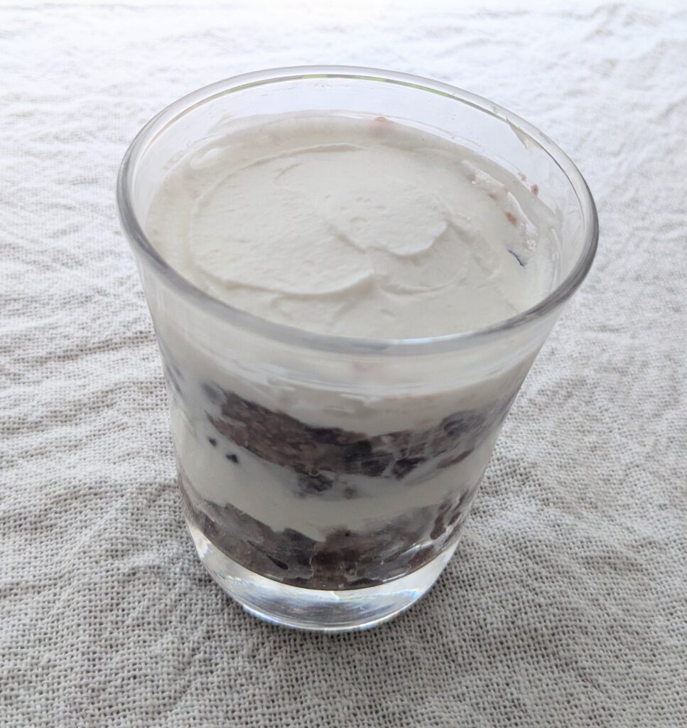 発酵あんこと豆乳ヨーグルト