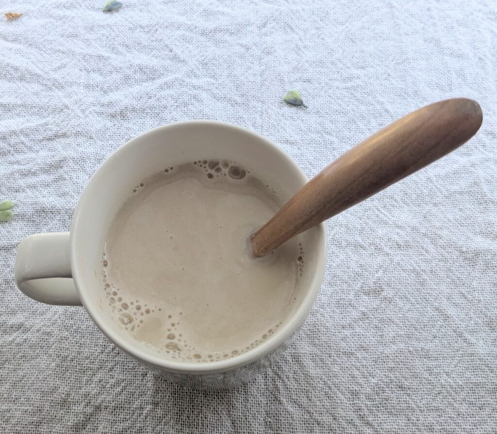 豆乳味噌スープ
