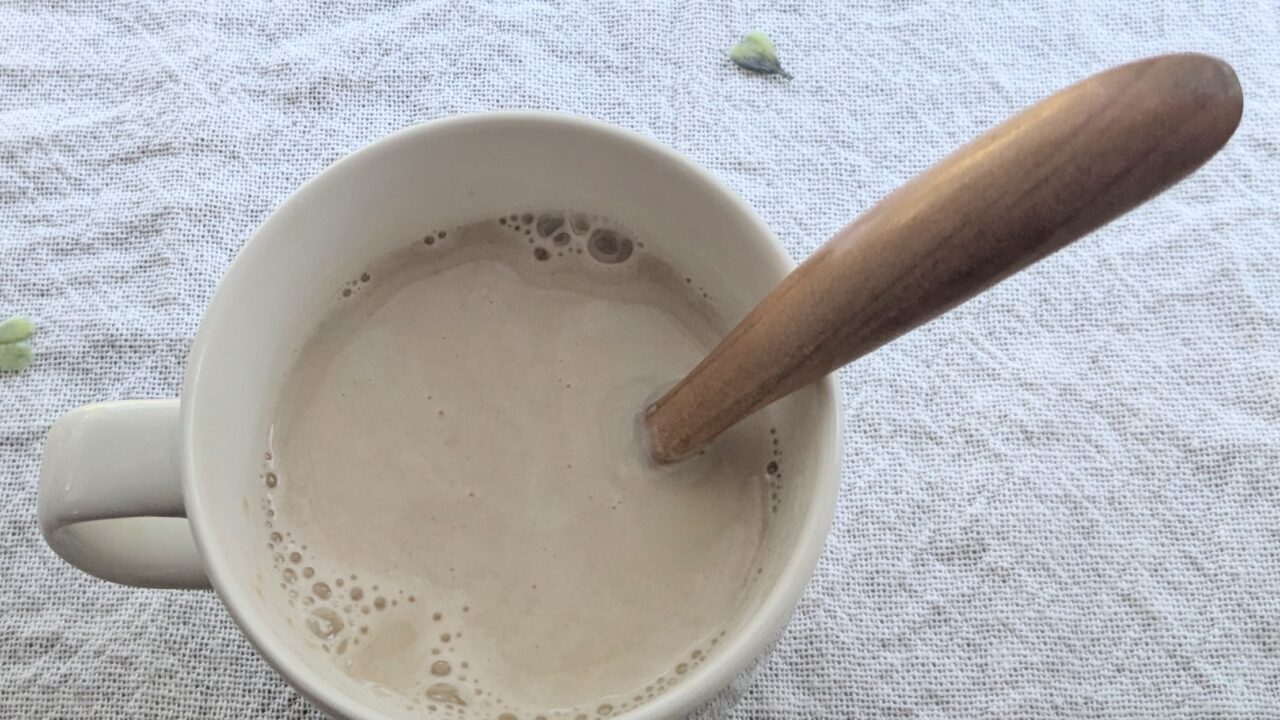 豆乳味噌スープ
