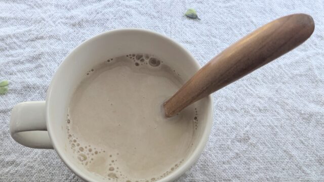 豆乳味噌スープ
